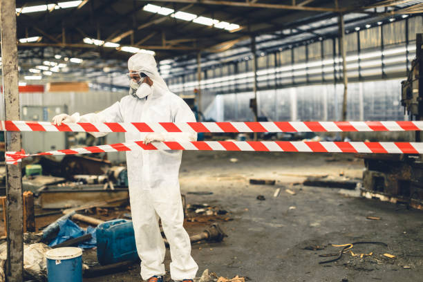 Professional Biohazard technician working in Juniata, NE